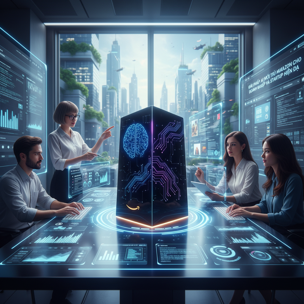 Giải pháp AI mới từ Amazon cho doanh nghiệp và startup hiện đại